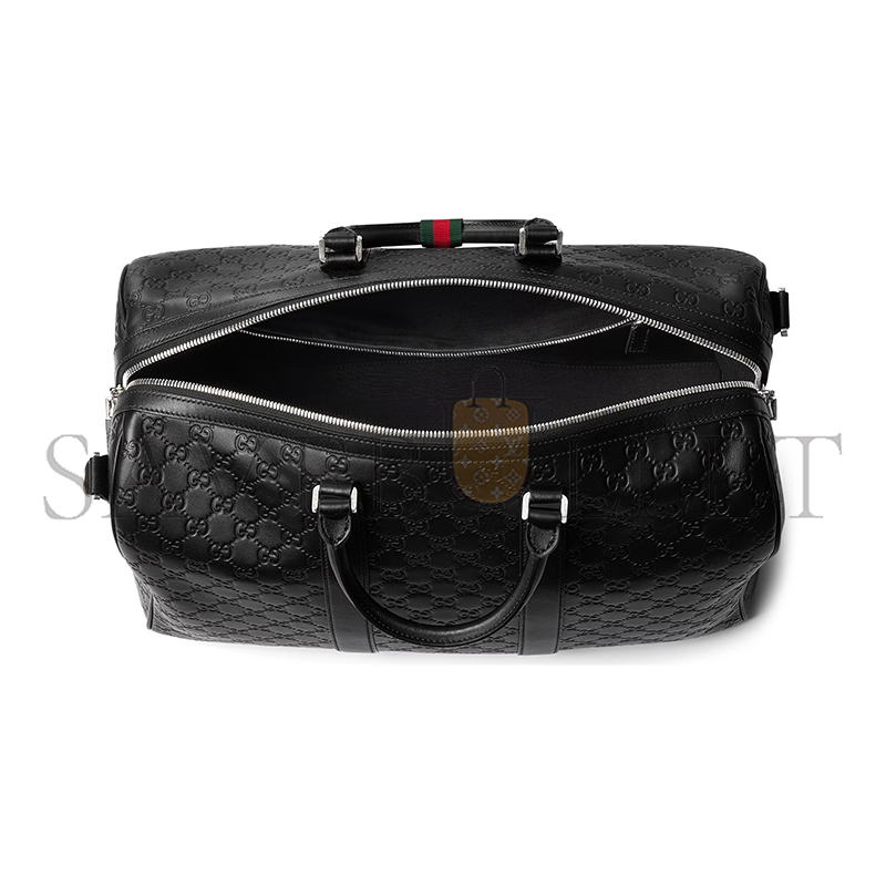 GUCCI GG EMBLEM MEDIUM DUFFLE BAG 850220 (45*29*25cm)